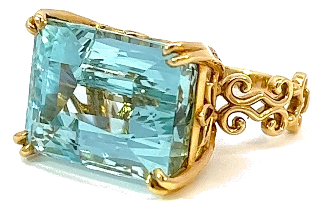 Aquamarine jewelry