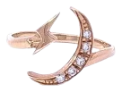 moon & lightning Diamond