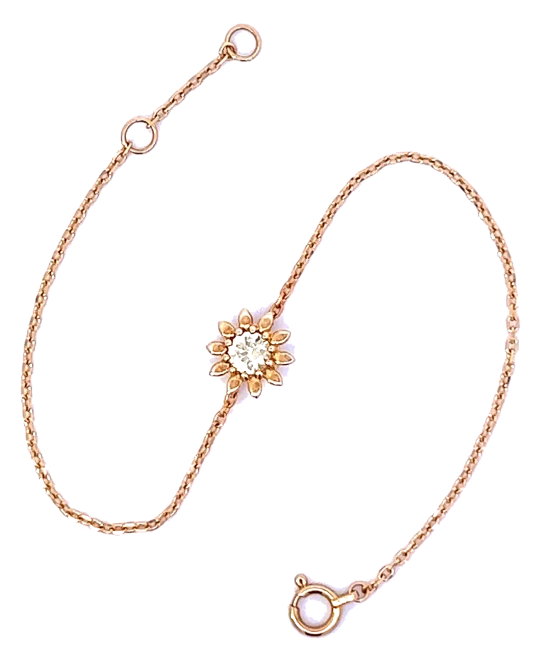 Soul flower 5mm Sapphire