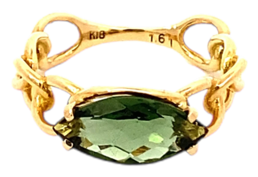 IDENTITY Moldavite のリング